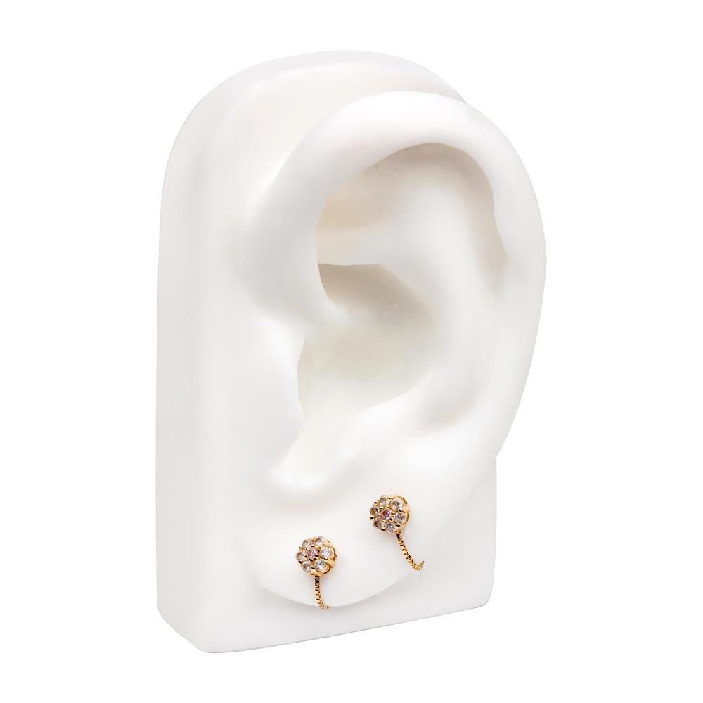 Ear Piercing Model Chain Jewelry Add-on Accessory