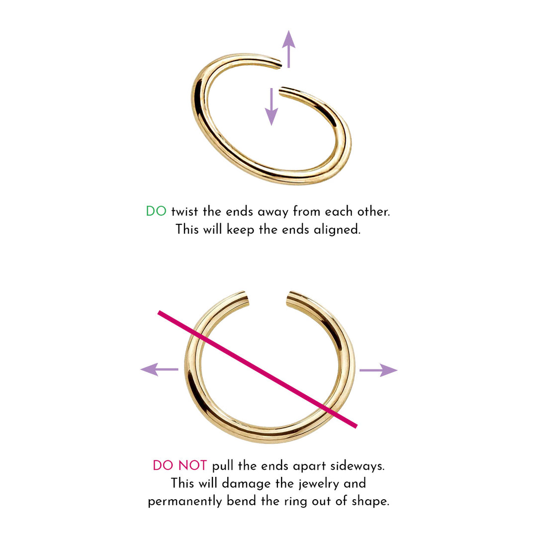Seam ring instructions