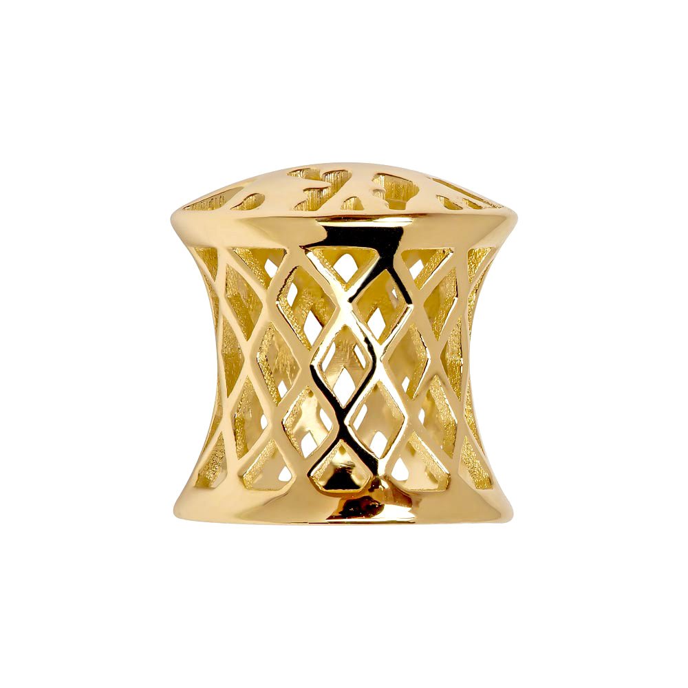 Tree of Life 14k Gold Tunnel Plugs